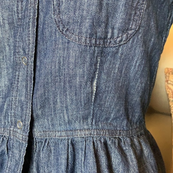 Lucky Brand Denim Peplum Shirt - Picture 6 of 7